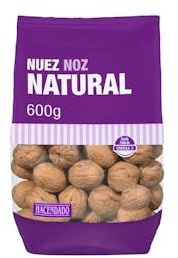 Nuez natural Hacendado Paquete 600 g Pack 2