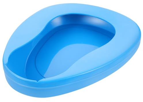 CLISPEED Orinal Portátil Para Pacientes y Ancianos, Bacinilla Para Orina De Plástico Grueso Boca Invertida, Diseño Compacto y Ligero, Accesorio Hospitalario Para Cuidado Cama y Uso Doméstico
