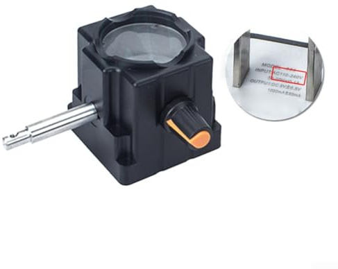 Sorgente luminosa a LED USB per microscopio biologico, regolabile, luce bianca per microscopio biologico, a bassa temperatura, lunga durata, luce naturale morbida (B)