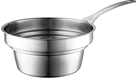 Le Creuset Stainless Steel 2.2 Quart Double Boiler Insert, Fits 2 & 3 Quart Saucepans