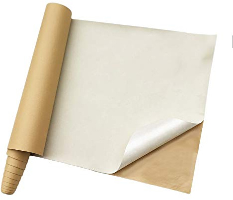 selbstklebend beflockt Stoff für Schmuck Uhr Kosmetik Boxen,45×254cm | Beige Weiß
