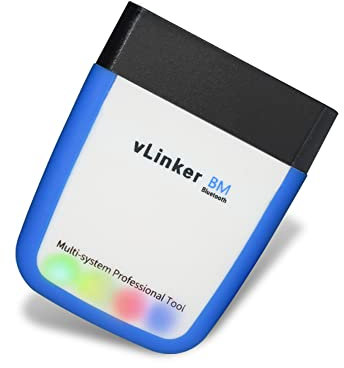 TONWON OBDII Bluetooth, Vgate vLinker BM OBD2 diagnosegerät OBD Adapter für Android und Windows (Bluetooth 3.0)
