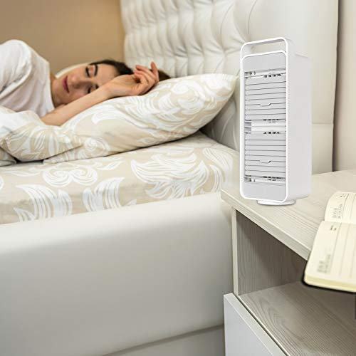 Ventilateur silencieux petit bureau ventilateur oscillant tour Portable électrique personnel refroidissement petits appareils Ventilateur silencieux