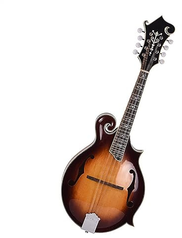 Handmade F Style Mandolin Solid Spruce Top Solid Maple Back And Side Maple Headstock