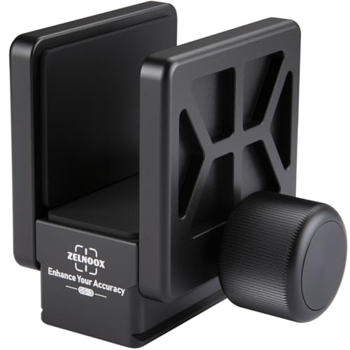 Zelnoox Arca-Swiss Shooting Rest – Hunting Clamp Holder with QR Dovetail 3/8 Screw for Tripod Mount | Death Grip Saddle Rest for Shooting and Hunting