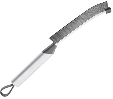 Crevice Brush - Ergonomische Lüftungsspaltenbürste,Langstielige Multifunktions-Reinigungsbürste Für Fliesenfugen, Küche, Dusche, Fensterbänke & Fußleisten