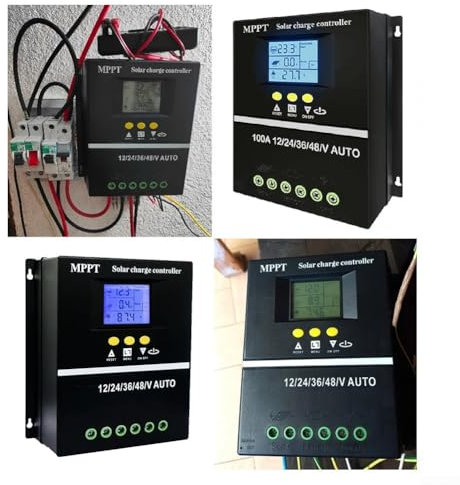 Design élégant et fonctionnel. Le chargeur solaire MPPT 100 A intelligemment conçu est équipé de fonctionnalités conviviales (100 A)