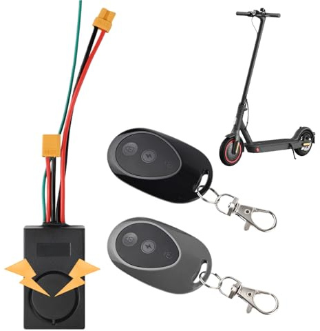 Stöldskyddslarm för skoter, skoterlarm med fjärrkontroll, elcykellarm med hög volym stöldskyddslarmdetektor - stöldskyddslarm med rörelsesensor