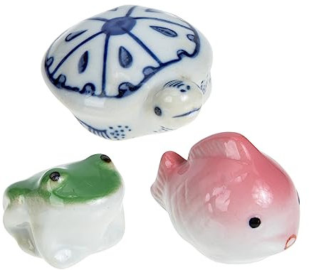 Toyvian 3stücke Schwimmende Keramik Fische Dekorationen Für Aquarium Aquatische Kreaturen Statuen Aus Keramik Langlebiges Aquarium Zubehör Mit Feiner Handwerkskunst