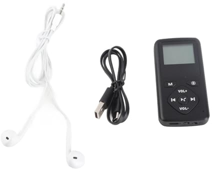 Aumotop Ricevitore Radio Digitale DAB con Lettore MP3, Funzione FM, Supporto Scheda TF per Appassionati di Musica, Radio Tascabile Portatile per attività All'aperto