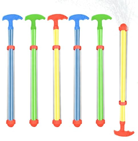 Vatten-soaker-leksak | 6 stycken utomhusskoj | barnvattenspruta sprinkler | för flickor tonåring klasskamrater från till år pool