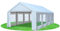 Stabilezelte 4x8m Partyzelt, Classic PRO PE Weiss