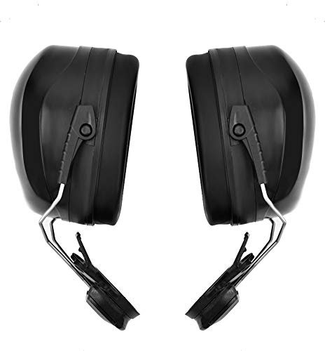 Tiiyee Cuffia Protettiva, Coppe Protettive Sottili Cuffie Antirumore ad Alta Visibilità Protezioni Dell'udito Otoprotettori Paraorecchie Insonorizzate per Caschi di Protezione Abbigliamento da Lavoro