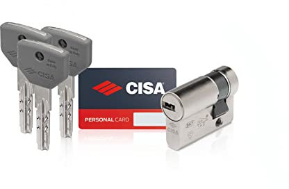 CISA 1006220 0Q314-02-0-12-Cilindro P8, Mm 39.5, 30 X 10, grigio