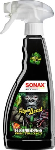 SONAX Cerchio Beast edizione speciale (500 ml) detergente per cerchioni con nuova fragranza, brutale allo sporco, delicato sul cerchione | Art-Nr.04332000