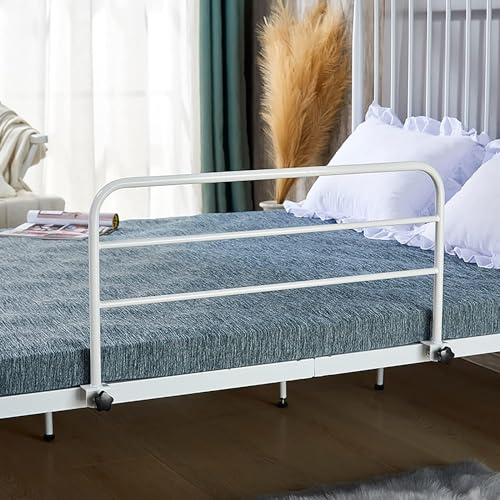 nonotse Bettgitter für Ältere Erwachsene,Sicherheits Bettgriff Bett Haltegriffe Aufstehhilfe für Senioren,Stabile Metall Bewachen Assist Griff SicherheitsgeländerHandicap Rausfallschutz,40cm*80cm