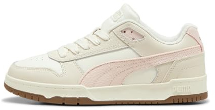PUMA Rbd Game Low, sneakers för män, Alpine Snow Island rosa frostad elfenben, 45 EU