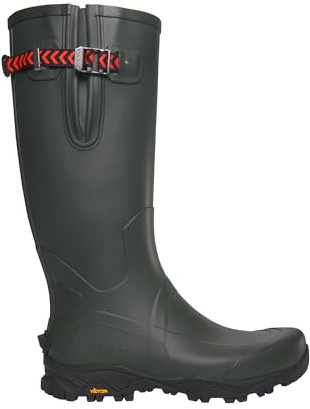 Viking Unisex Trophy Pro High Rain Boot, Jaktgrön, 38 EU