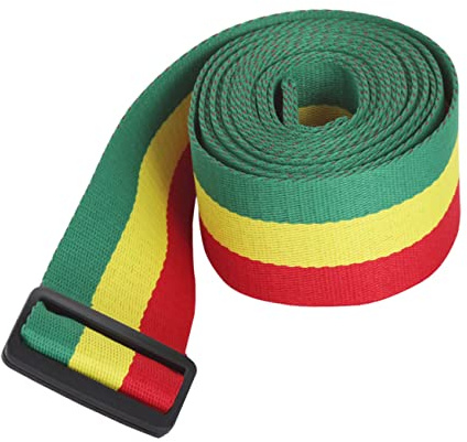 Toyvian Tricolor Cotton Strap Für Djembe Und Bougarabou Drums Und Robust Für Musiker Und Auftritte Trommelgurt-zubehör
