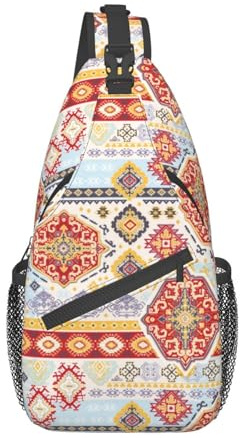 Aztec-11 Aztec Sling-Rucksack, Brusttasche, Umhängetasche, Schultertasche, Fitnessstudio, Radfahren, Reisen, Wandern, Tagesrucksack für Männer und Frauen