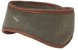 Ladies Fleece Headband Women's Country Head Band Ear Warmer Hair Control Headwear (Khaki)