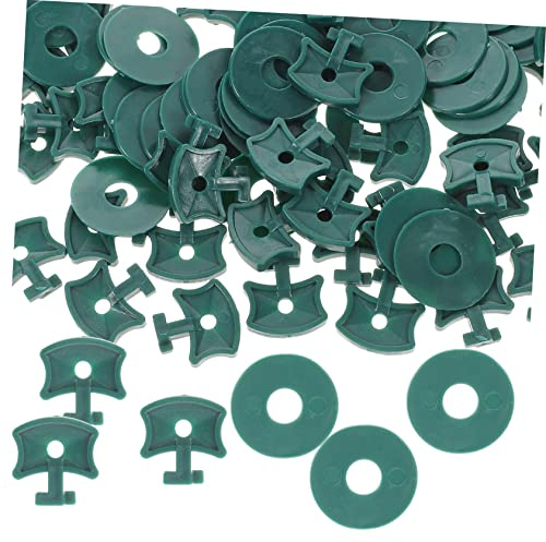 HEMOTON 100juegos Abrazadera De Fijación para Invernadero Clips De Fijación Clips para Malla De Invernadero Jardín