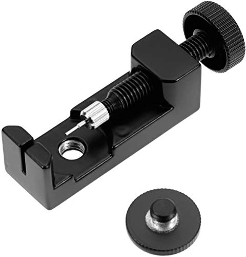 Fafeicy Klocklänkborttagningssats, Verktygssats för Borttagning Av Metallband med 3 Nålar för Justerbara Klockarmband och Enkla Reparationsuppgifter (svart)