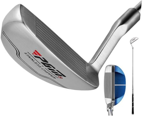 Cippatrice da golf a 35 gradi con albero in acciaio, per destrorsi, uomini, donne, principianti, putter da golf, sport all'aperto (cippatrice a 35 gradi)