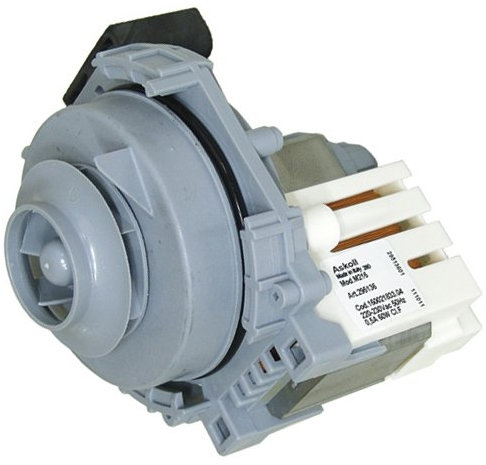 Easyricambi Motore Pompa CODICE 256523 - C00256523 - C00302800 - MOTOPOMPA Lavaggio per LAVASTOVIGLIE INDESIT ARISTON - Pompa SINCRONA + Guarnizione - (Senza CHIOCCIOLA)