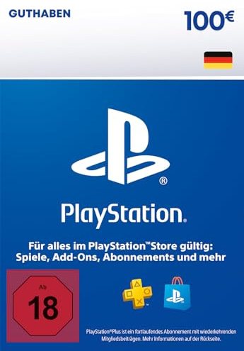 100€ PlayStation Store Guthaben | PSN Deutsches Konto [Code per Email]