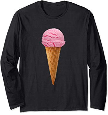 Ice Cream Cone - Ice Cream Manche Longue