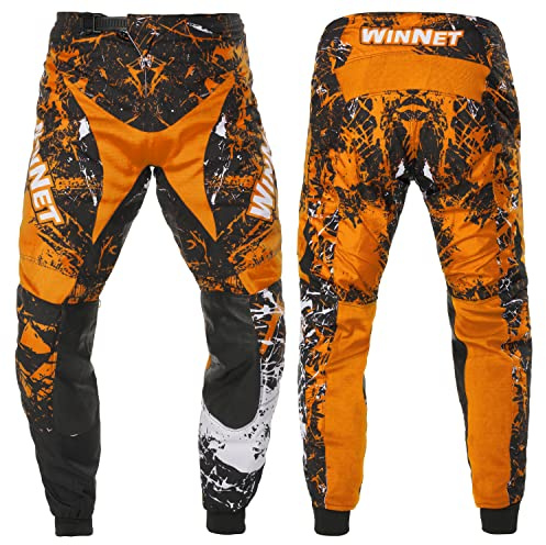 WinNet Pantaloni da Moto Cross e Sport Off-Road