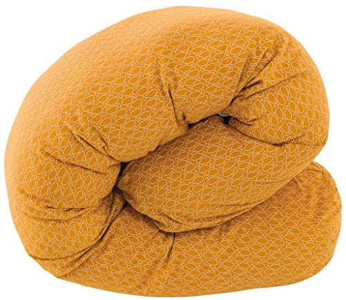 Träumeland Bettschlange XL Fische gold, Länge 140 cm - passend für jede Bettchenform, zum Schutz vor Gitterstäben