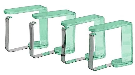 PARENCE Clip Mantel, Acero, metálico, Normal