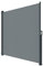 paramondo Store Latéral 2000 Store à Tirage Latéral Protection Contre Les Regards pour Balcon & Terrasse, Extensible Résistant à La Déchirure Etanche, 160 x 300 cm, Gris, Structure Anthracite