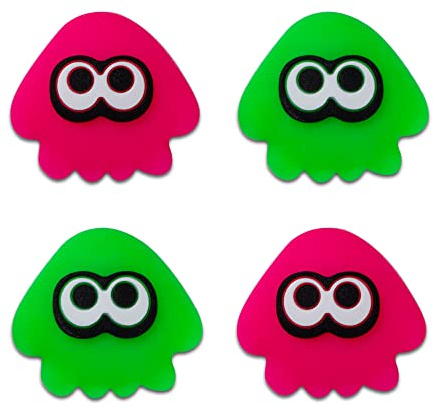 PERFECTSIGHT Cute Thumb Grips for Switch Lite/OLED, 3D Joystick Caps for Nintendo Switch, 4 PCS Kawaii Thumbstick Grip Caps, Analog Stick Button Cover for OLED Joycon