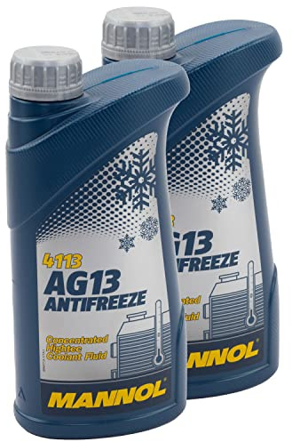 Kühlerfrostschutz Konzentrat MANNOL AG13-40°C 2 X 1 Liter grün