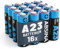 ABSINA 16x Batterie A23 für Garagentoröffner und vieles mehr - 23A 12V Batterie Alkaline auslaufsicher & mit Langer Haltbarkeit - A23S 12V Batterie, 12V 23A Batterie, L1028 23A 12V Battery, V23GA