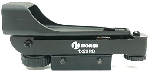 Holografisches Visier NORIN 1x20 RD für Luftgewehre und Luftpistolen | Werkzeug zur Kalibrierung von Luftgewehren und Luftpistolen.