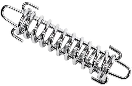 EKalgretrA Spannfeder Sprungfedern 10pcs Camping Tent Spring Buckle Set Porch Swing Spring Awning Rope Tensioner for Tarps Tents Wire Racks Camping Accessories