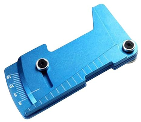 RC-Auto-Lineal – Genaues Auto-Lineal, verstellbares Lineal | RC verstellbares Lineal | Tragbares, stabiles Lineal-Werkzeug für die Höhenmessung von RC-Car-LKW-Reifen auf der Straße