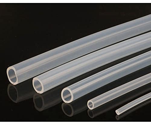1 Manguera De Silicona Transparente De Grado Alimenticio, Tubo De Plomería De Goma Flexible, Manguera De Leche For Cerveza(14 x 18mm)