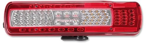 Faros Traseros Coche Faro Trasero Accesorios Coche Luces Traseras LED Para Camión Para Volvo FH FM Con Zumbador Señal Giro Trasera Freno Lámpara Antiniebla Luz Advertencia Marcha Atrás Luz Trasera Del