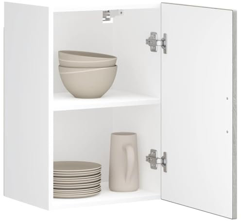 Generisch Küchen-Hängeschrank Porto Grau Sonoma Holzwerkstoff,jiangboyue-854033