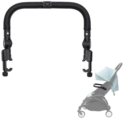 ROMIRUS Barre de pare-chocs facile à détacher, consoles de guidon compatibles avec les poussettes YOYO2 YOYO3/Guzzie+Guss Oxygen