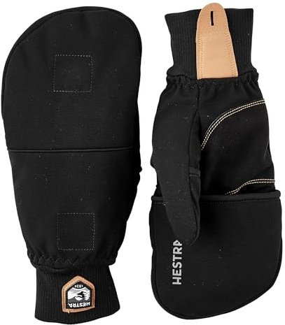 Hestra Windbreaker Überziehhandschuh, wasserdicht, winddicht und isoliert, mit Kapuze für extreme Kälte und Wintersport