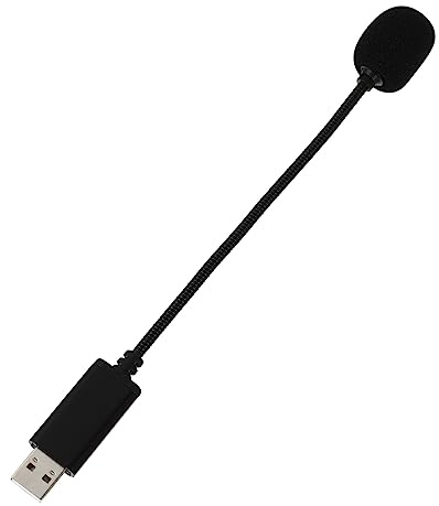 Vaguelly Mikrofon Für Pc Live- Kondensatormikrofon USB Schwanenhalsmikrofon Für Video Und Konferenzen Mikrofon Für Meetings