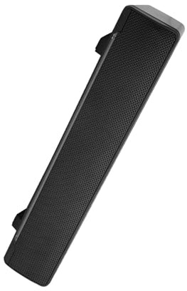 UPALDHOU Altoparlanti Cablati, Altoparlanti per Computer Alimentati Tramite USB con Stereo 3D, Cassa Bass Surround per PC Desktop e Laptop (BLACK)