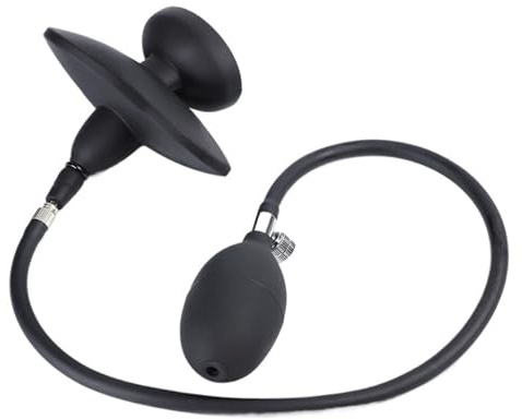 CYGzeon Mordaza Bucal Inflable SM Bola Bondage Correa En El Tapón Juegos Eróticos Bromas Coqueteo De Silicona Ajustable Extremo Fetiche Juguete Sexual