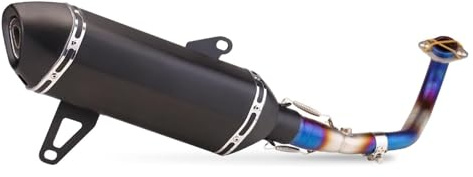 Für Yamaha Xmax300 2017 2018 2019 2020 Motorrad-Mittelschalldämpfer 470mm Auspuffrohr Motorrad-Auspuffrohr 5(6)